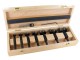 Famag 1624570 Pilot Guided Bormax 2.0 Prima, Set of 7pcs in Wooden Case INC Centre Point