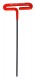 BONDHUS 5mm T-Handle Cushion Grip Hex Driver - L9", 46564