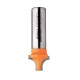 CMT Decorative bearing router bit - 19 dia x 13mm cut x 1/2 shank, profile B
