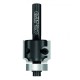 CMT Roundover bit with insert knives - 6.35 radius x 28.5 dia x 24mm cut x 1/4 shank