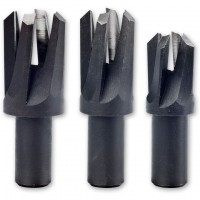 Veritas 3 Pk Imperial Tapered Snug Plug Cutter Set - 05J0510 CLEARANCE