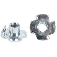 UJK Threaded Pronged T-Nuts M8 10pc - 800403