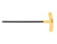 BONDHUS PBT3/16 T-Handle ProHold Ball End Hex Driver 3/16" - L9.8", 75110