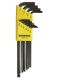 BONDHUS BLX10 Ball End Hex Allen Key Set - 10 pcs - 1/16"-1/4", 10938
