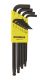BONDHUS BLX12 Ball End Hex Allen Key Set - 12 pcs - 0.050"-5/16", 10936