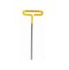 BONDHUS 9/64" T-Handle Cushion Grip Hex Driver - L6", 46408