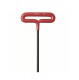BONDHUS 2.5mm T-Handle Cushion Grip Hex Driver - L6", 46454
