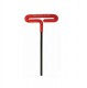 BONDHUS 6mm T-Handle Cushion Grip Hex Driver - L6", 46468