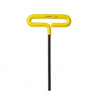 BONDHUS 3/32\" T-Handle Cushion Grip Hex Driver - L9\", 46505