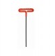 BONDHUS 6mm T-Handle Cushion Grip Hex Driver - L9", 46568