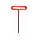 BONDHUS 8mm T-Handle Cushion Grip Hex Driver - L9", 46572