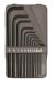 BONDHUS MBLX13 Ball End Hex Allen Key Set in Box - 13 pcs - 0.050"-3/8", 10933