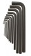 BONDHUS PHLX15M Hex Allen Key Set in Pouch - 15 pcs - 0.89mm-19mm, 12349