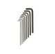 BONDHUS PHLX9-6 Hex Allen Key Set in Pouch L6" - 9 pcs - 5/64"-3/8", 22789