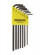 BONDHUS HLX8 Hex Allen Key Set - 8 pcs - 0.050"-5/32", 12132