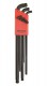 BONDHUS SDBLX9MXL Stubby Double Ball End Hex Allen Key Set - 9 pcs - 1.5mm-10mm, 67099