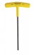 BONDHUS 5/32" T-Handle Hex Driver - L6", 15209
