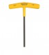 BONDHUS 7/32" T-Handle Hex Driver - L6", 15211