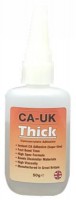 CA022 - CA-UK Thick Cyanoacrylate Superglue, High Viscosity, 50g