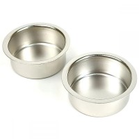 Charnwood CCN40 Nickel Tealight 40mm Candle Cup - Pack of 2