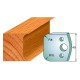 CMT SPINDLE MOULDER CUTTERS - Knives and Limiters 40mm - profile 003 - 690.003 - 691.003 Package