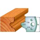 CMT SPINDLE MOULDER CUTTERS - Knives and Limiters 40mm - profile 012 - 690.012 - 691.012 Package