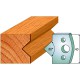 CMT SPINDLE MOULDER CUTTERS - Knives and Limiters 40mm - profile 035 - 690.035 - 691.035 Package