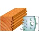 CMT SPINDLE MOULDER CUTTERS - Knives and Limiters 40mm - profile 076 - 690.076 - 691.076 Package
