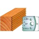 CMT SPINDLE MOULDER CUTTERS - Knives and Limiters 40mm - profile 077 - 690.077 - 691.077 Package
