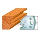 CMT SPINDLE MOULDER CUTTERS - Knives and Limiters 40mm - profile 097 - 690.097 - 691.097 Package
