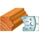 CMT SPINDLE MOULDER CUTTERS - Knives 40mm - profile 102 Knives Only (690.102)