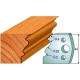 CMT SPINDLE MOULDER CUTTERS - Knives and Limiters 40mm - profile 103 - 690.103 - 691.103 Package