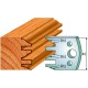 CMT SPINDLE MOULDER CUTTERS - Knives and Limiters 40mm - profile 124 - 690.124 - 691.124 Package