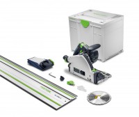Festool 578826 Cordless Plunge-Cut Saw TSC 55 KSEB-Basic-FS 
