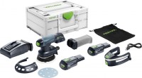 Festool 578855 Cordless Eccentric Sander ETSC 125 3,0 I-Plus with Light Module