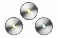 Festool 578570 3pk Saw Blade Set Essential Materials - 260 dia x 2.5 kerf x 30 bore