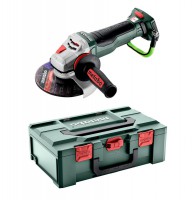 Metabo WPBA 18 LTX BL 15-150 Quick DS Cordless Angle Grinder 6\" 18V Body Only in MetaBOX