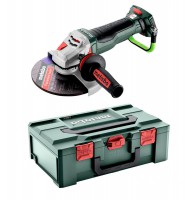 Metabo WPBA 18 LTX BL 15-180 Quick DS Cordless Angle Grinder 7\" 18V Body Only in MetaBOX