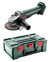 Metabo Cordless Angle Grinder W 18 L 9-125 Quick 5\" Body Only in metaBOX