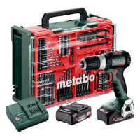 Metabo SB 18 L BL Cordless Hammer Drill 18V Set with Mobile Workshop