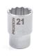 Proxxon 1/2" Drive Socket for XZN Screw - 21mm - 23314