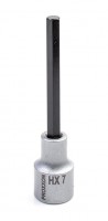 Proxxon 1/2\" Drive Socket with Hex Bit - 7mm x 100mm - 23485