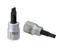 Proxxon 3/8\" Drive Sockets with Slotted Bits