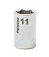 Proxxon 1/4" Drive Socket - 11mm - 23724