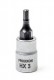Proxxon 1/4" Drive Socket with Hex Bit - 3mm - 23743