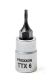 Proxxon 1/4" Drive Socket with Torx Bit - TX6 - 23752