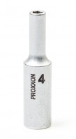 Proxxon 1/4\" Drive Deep Socket - 4mm - 23767
