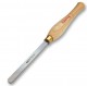 Robert Sorby 1" Extra Heavy Duty Round Nose Scraper 8013H - Handled