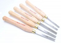 Robert Sorby 5 Piece Bead Forming Tool Set - 55HS - Handled