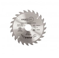 Trend CraftPro Universal Wood Rip Saw Blade - 300mm dia x 2.8 kerf x 30 bore 24T